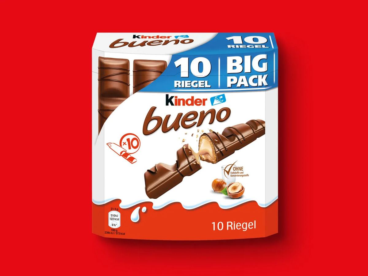 Bild 1 von Kinder Bueno, 
         215 g