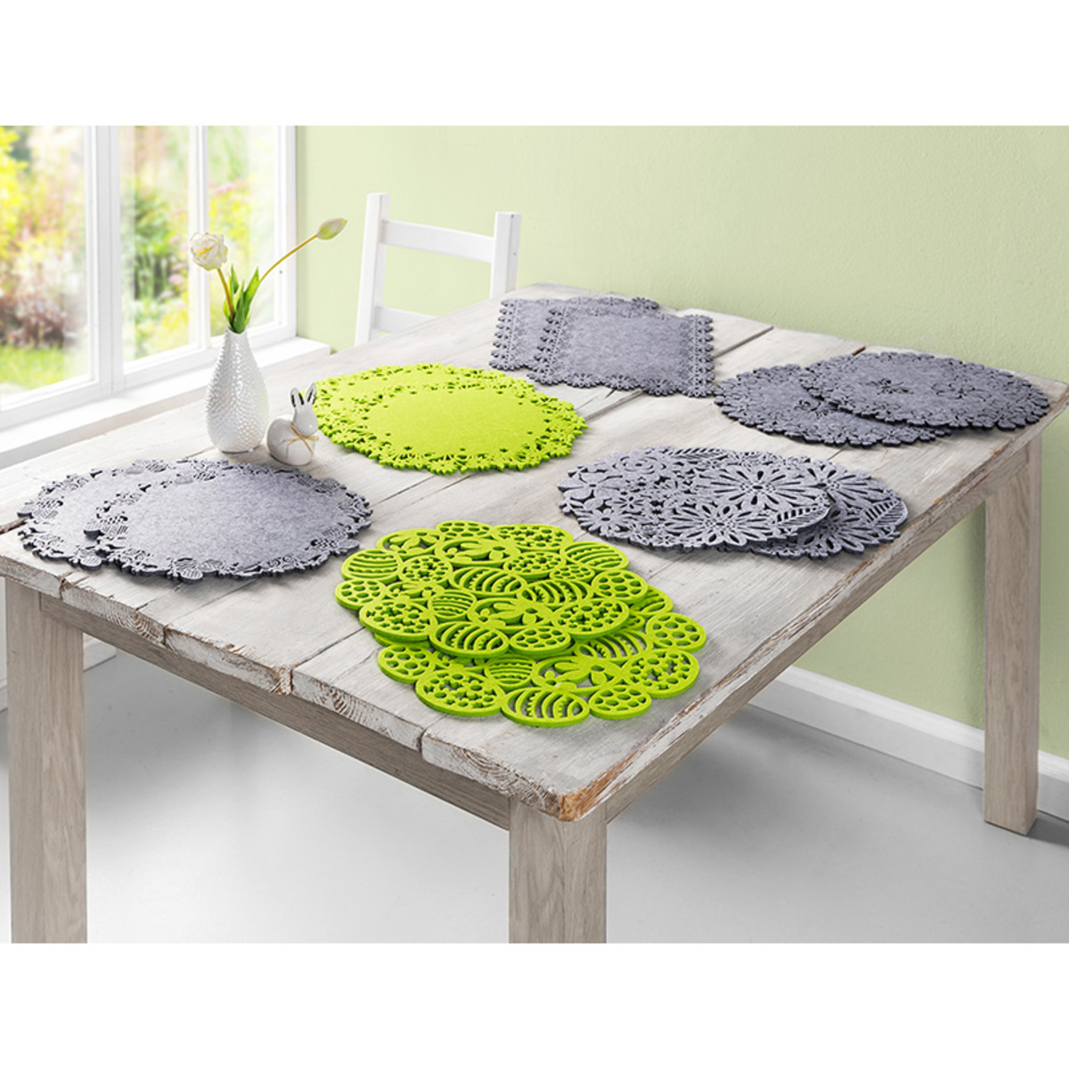 Bild 1 von Bella Casa Filz-Untersetzer 2er-Set