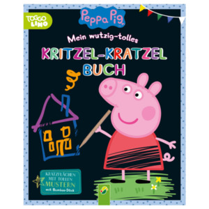 Peppa Pig Mein wutzig-tolles Kritzel-Kratzel-Buch