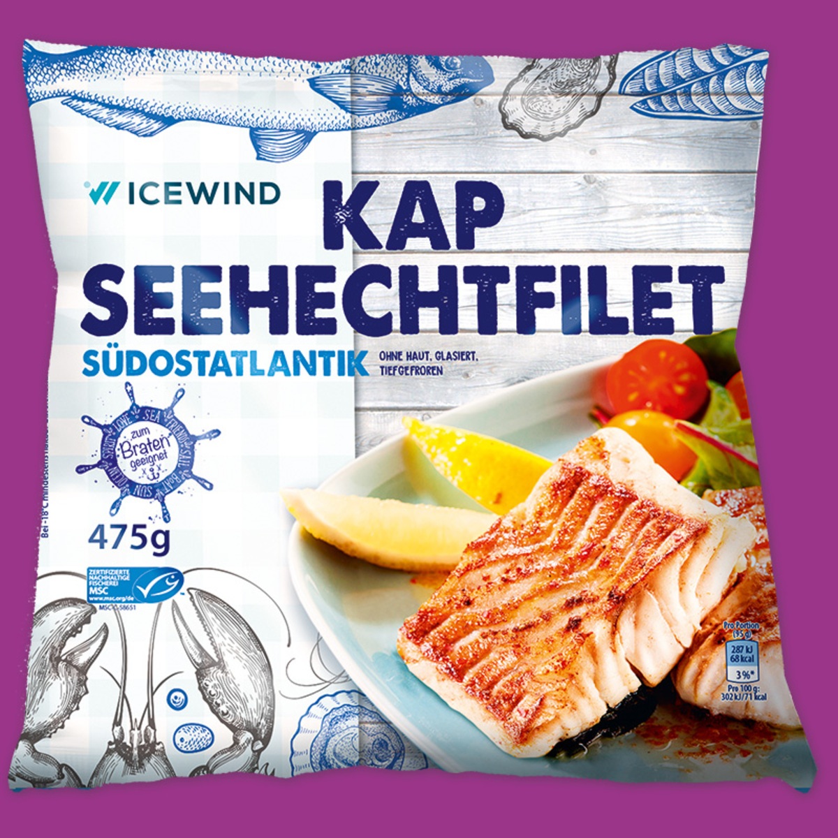 Bild 1 von Icewind Kap Seehechtfilet