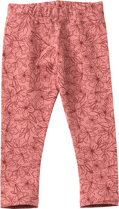 ALANA Thermo-Leggings mit Blumen-Muster, rosa, Gr. 110