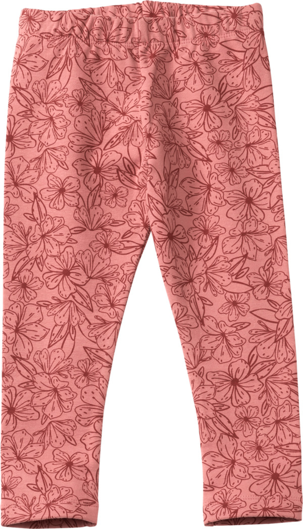 Bild 1 von ALANA Thermo-Leggings mit Blumen-Muster, rosa, Gr. 110