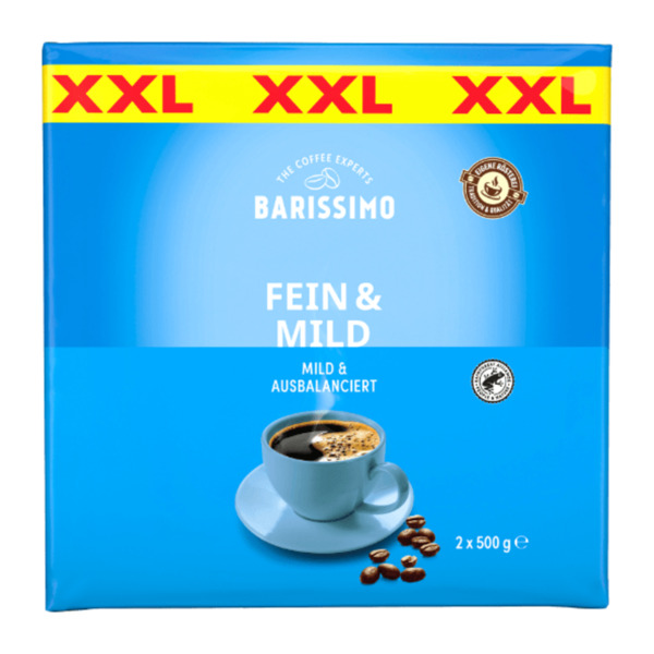 Bild 1 von BARISSIMO Kaffee Fein & Mild XXL 500g