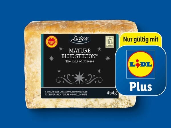 Bild 1 von Deluxe Reifer Stilton Blauschimmel Käse, 
         454 g