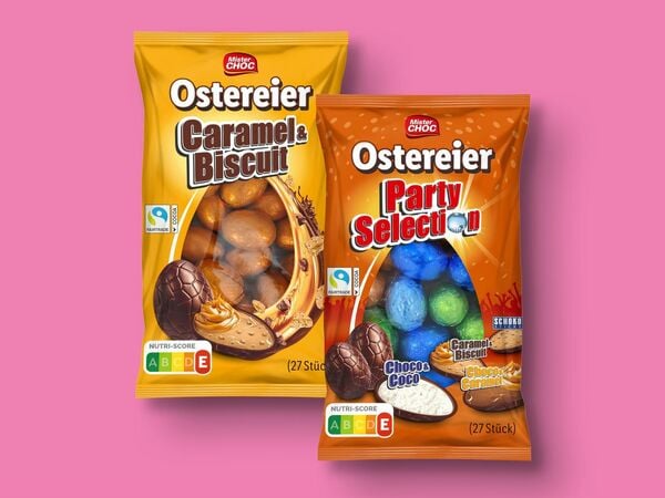 Bild 1 von Mister Choc Ostereier, 
         200 g