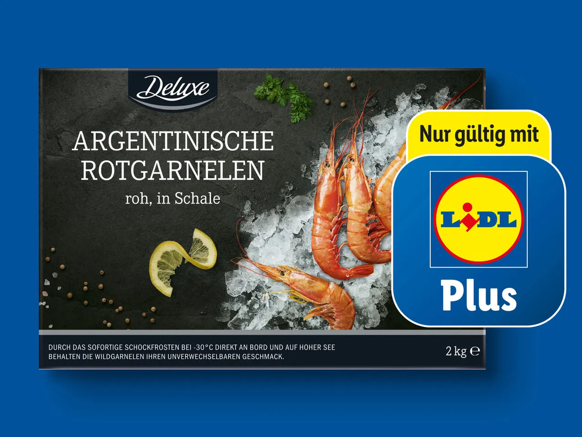 Bild 1 von Deluxe Argentinische Rotgarnelen, 
         2 kg
