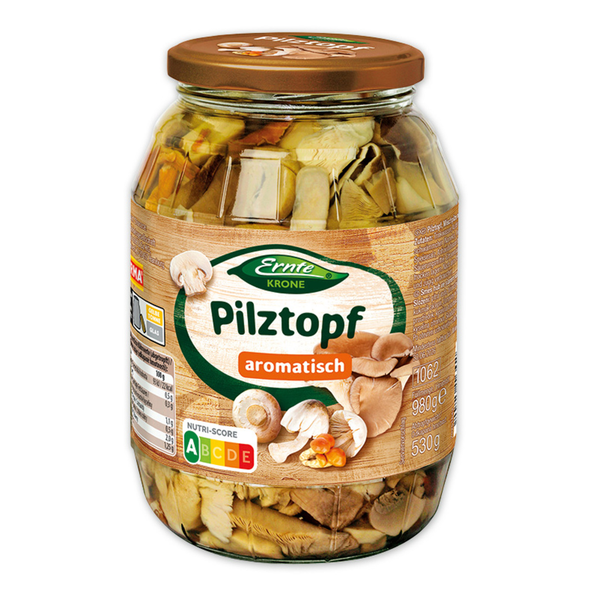 Bild 1 von Ernte Krone Pilztopf