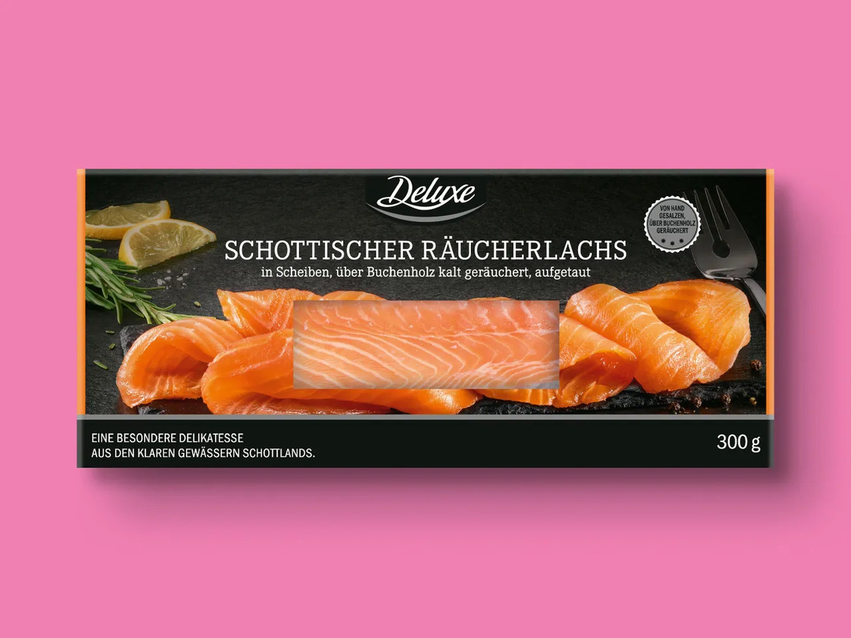 Bild 1 von Deluxe Schottischer Räucherlachs, 
         300 g