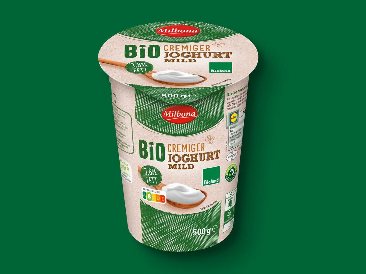 Bild 1 von Bioland Naturjoghurt, 
         500 g