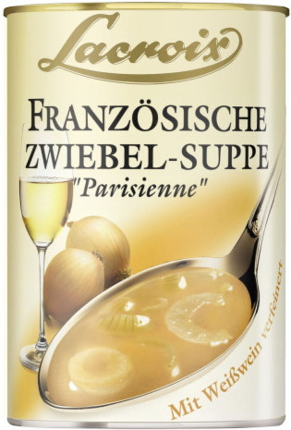 Bild 1 von Lacroix Französische Zwiebel-Suppe "à la Parisienne" 400ML