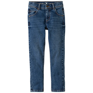 Jungen Slim-Jeans mit verstellbarem Bund BLAU