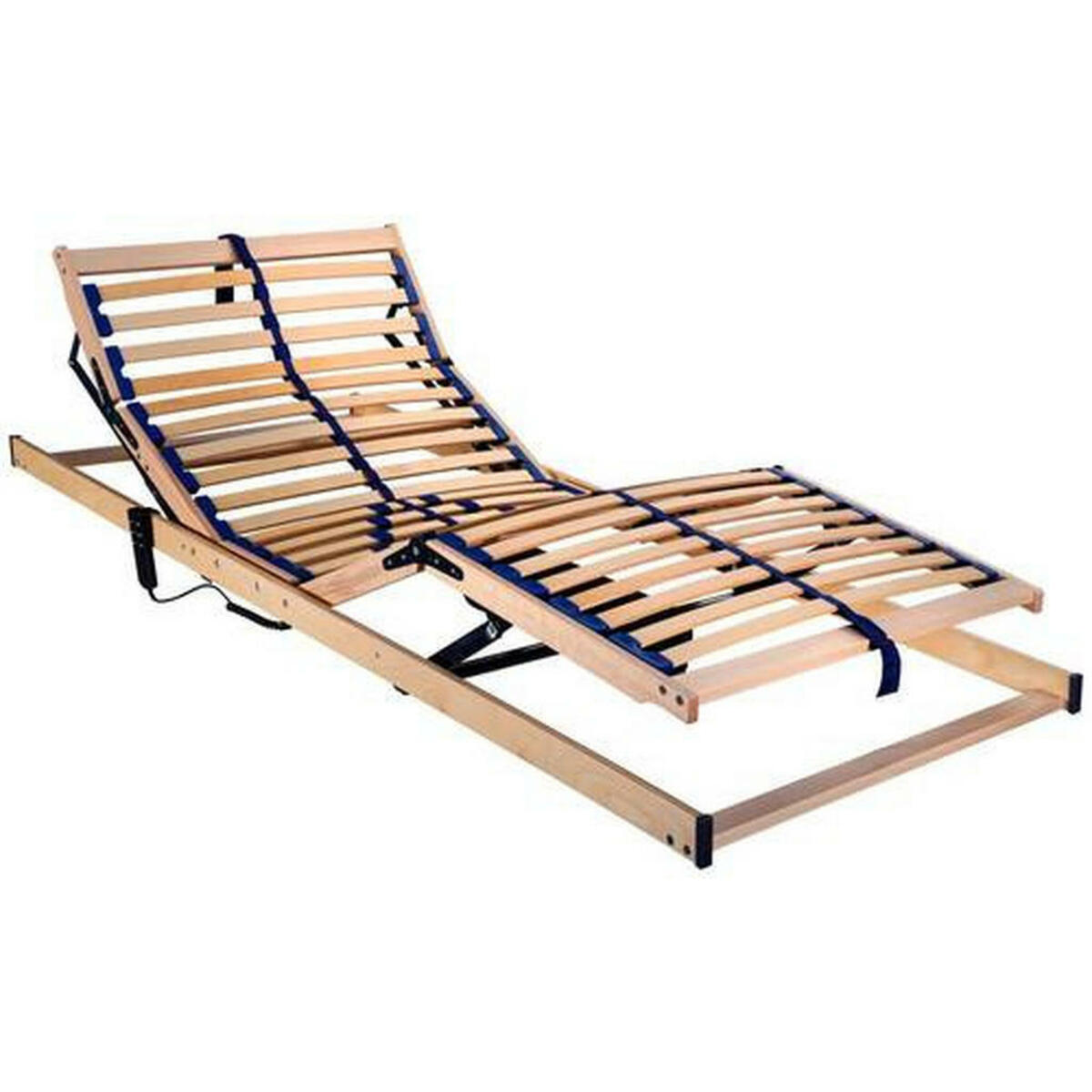 Bild 1 von Sleeptex Elektrischer, Holz, Metall, Kunststoff, Birke, Buche,Birke, Schichtholz, vollmassiv,Schichtholz, 140x200 cm, Made in Germany, Über- und Sondergrößen erhältlich, Federholzleisten verleimt