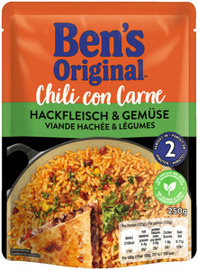 Ben's Original Express Chili con Carne Hackfleisch & Gemüse 250G