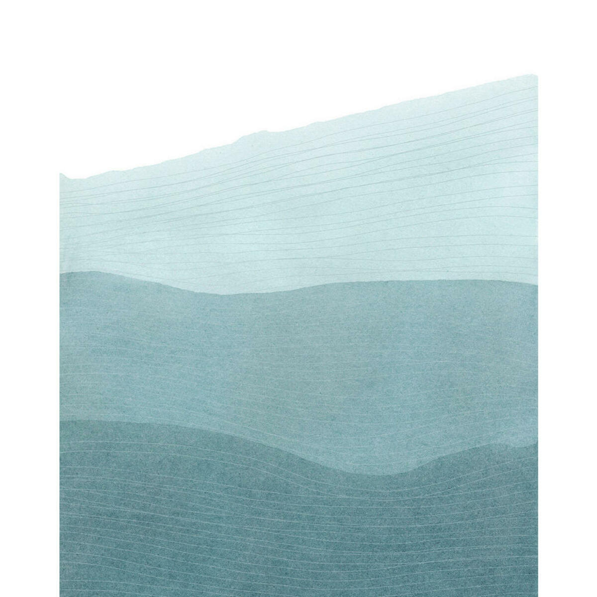 Bild 1 von Komar Vliestapete, Grün, Weiß, Wellen, 200x250 cm, Fsc, Tapeten Shop, Vliestapeten