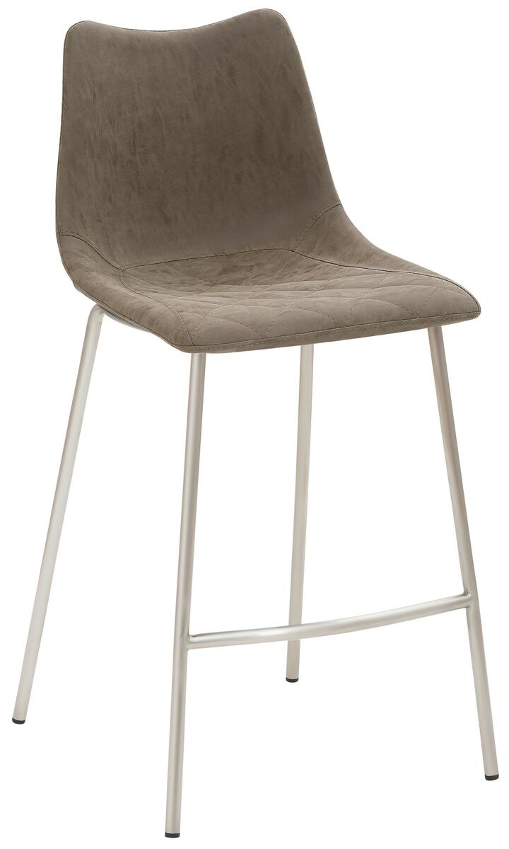 Bild 1 von Tresenstuhl 'My Solo', Edelstahlfarben, Schlammfarben