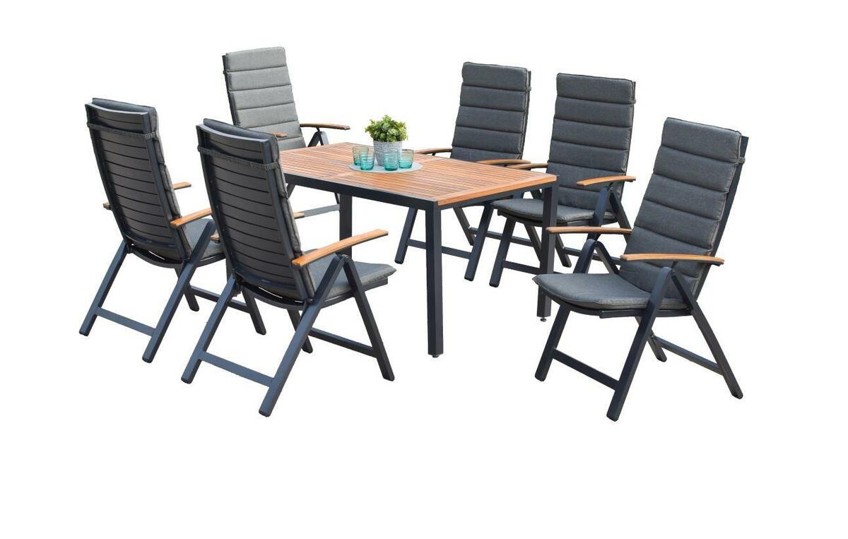 Bild 1 von GARTENSET ASTROS, Graphitfarben, Naturfarben