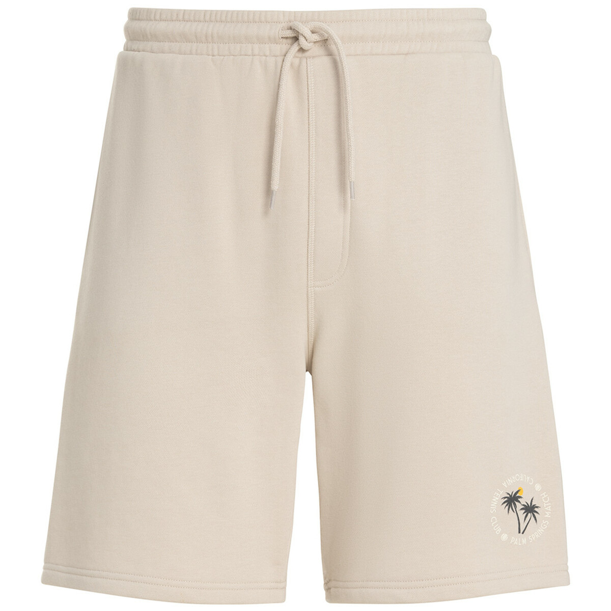 Bild 1 von Herren Joggingshorts mit Print HELLBEIGE