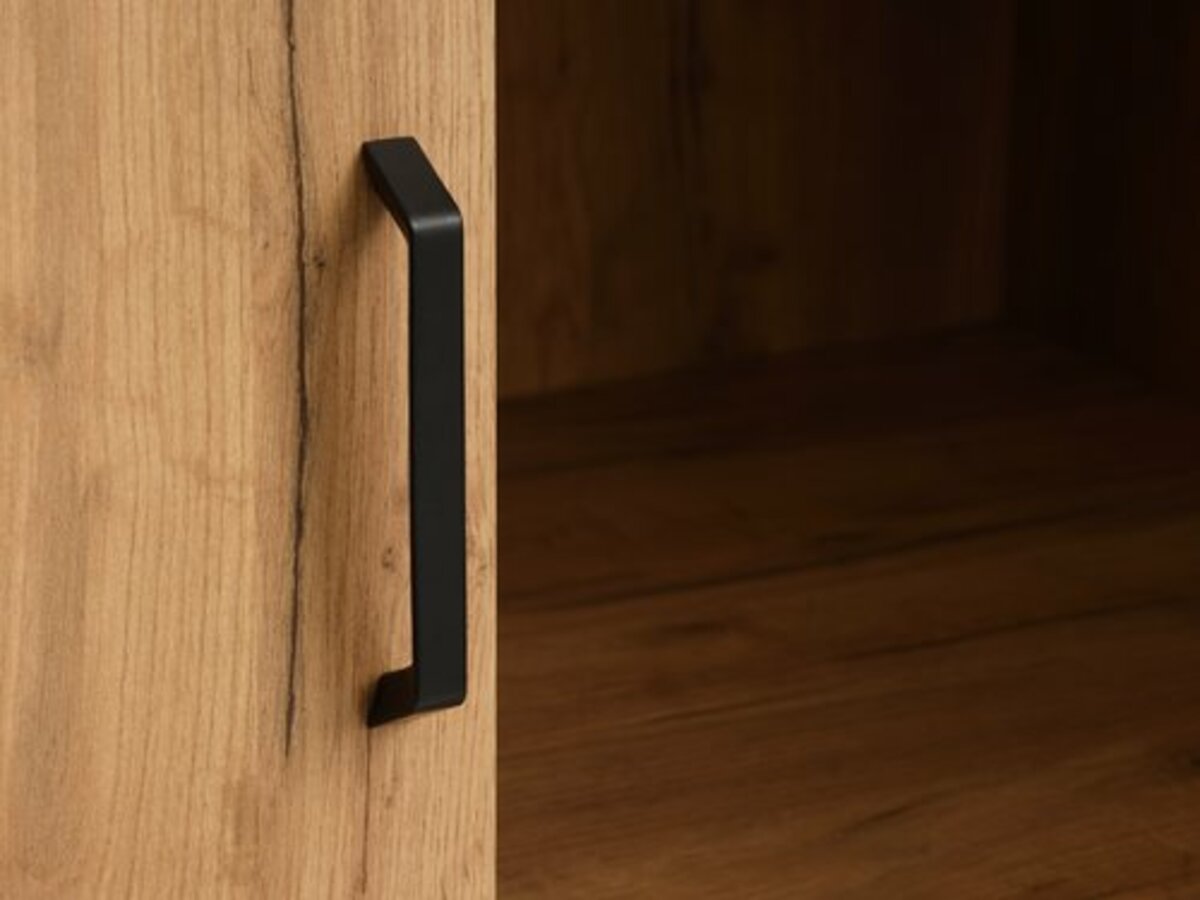 Bild 2 von Kleiderschrank LINTRUP 109x220 2 Türen eiche