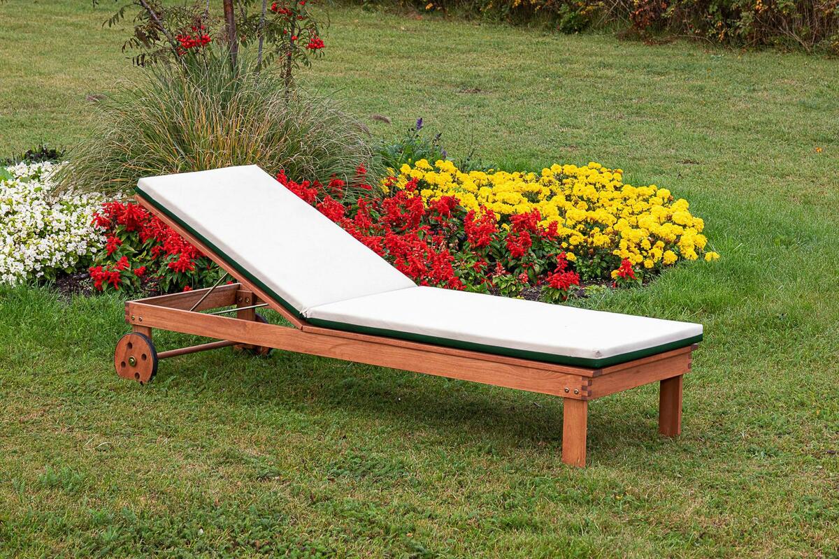 Bild 1 von GARTENLIEGE AKTIONSLIEGE, Grün, Naturfarben, Beige