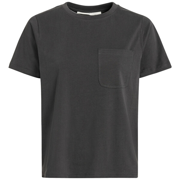 Bild 1 von Damen T-Shirt mit Brusttasche DUNKELGRAU