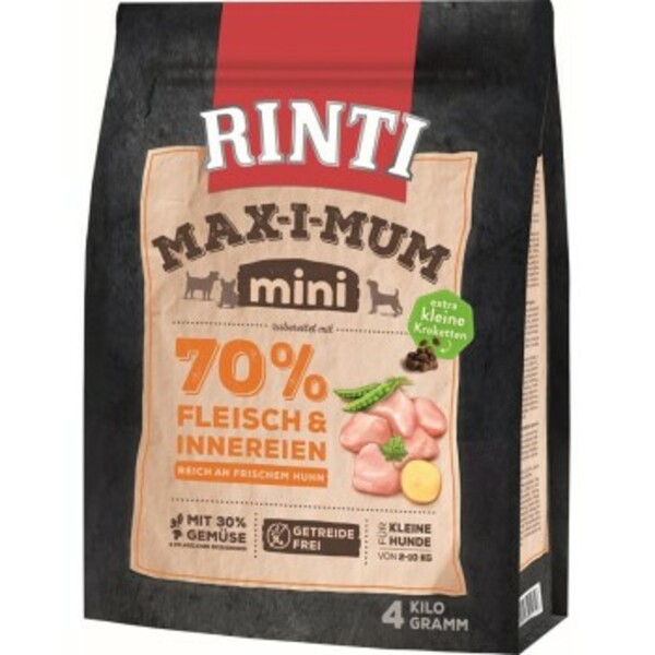 Bild 1 von RINTI Max-i-Mum Mini Adult Huhn 4 kg