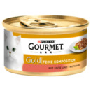 Bild 1 von Gourmet Katzenfutter Gold Feine Komposition mit Ente & Truthahn 85g