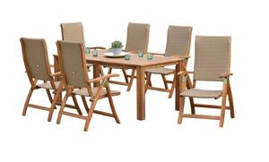 GARTENSET CAPRI, Naturfarben