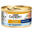 Bild 1 von Gourmet Katzenfutter Gold Feine Pastete mit Thunfisch 85g