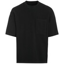 Bild 1 von Herren Strick-T-Shirt mit Brusttasche SCHWARZ