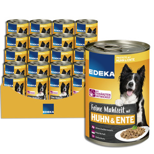 EDEKA Feine Mahlzeit mit Huhn & Ente 20x400G