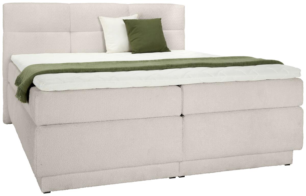 Bild 1 von Boxspringbett Capri in Beige ca. 160x200cm, Beige