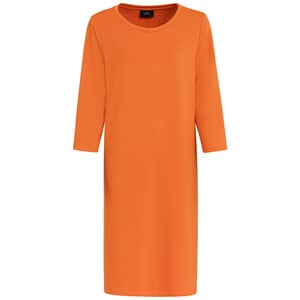 Damen Sweatkleid mit 3/4-Arm ORANGE