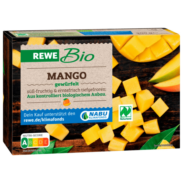 Bild 1 von REWE Bio Mango gewürfelt 300g