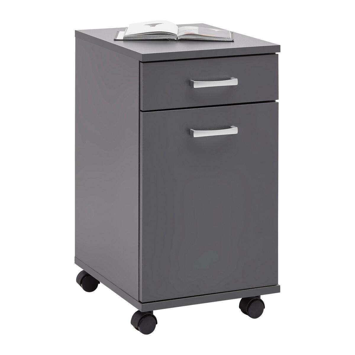 Bild 1 von Rollcontainer Caorle in Anthrazit, Anthrazit