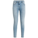 Bild 1 von Damen Skinny-Jeans mit Used-Waschung HELLBLAU