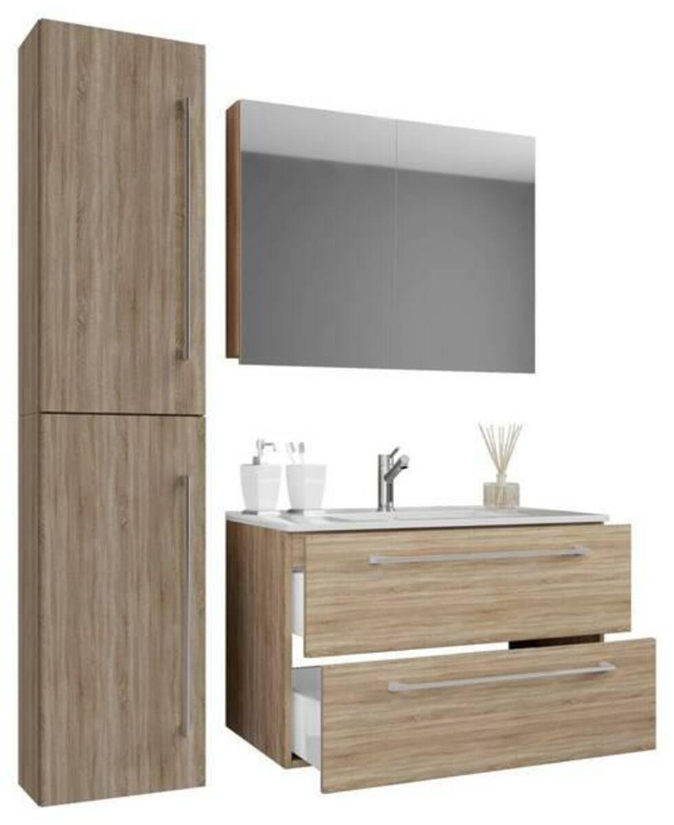 Bild 1 von Badezimmer ''Badinos'', in Sonoma Eiche, 4-tlg, Sonoma Eiche