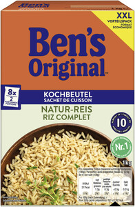 Ben's Original Natur-Reis Kochbeutel 1KG