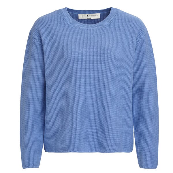 Bild 1 von Damen Pullover mit Rippstruktur HELLBLAU