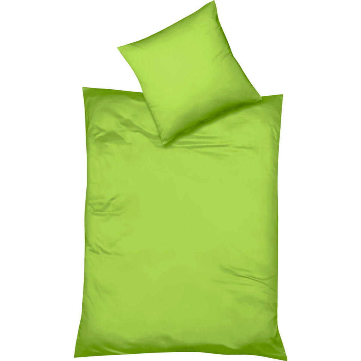Bild 1 von Fleuresse Bettwäsche, Grün, Textil, 155x220 cm, Textiles Vertrauen - Oeko-Tex®, pflegeleicht, hautfreundlich, bügelleicht, schadstoffgeprüft, Schlaftextilien, Bettwäsche, Bettwäsche