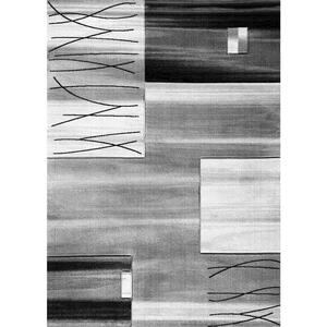 Flachwebeteppich Florida, Grau, Textil, Karo, rechteckig, 160x230 cm, Oeko-Tex® Standard 100, pflegeleicht, Teppiche & Böden, Teppiche, Moderne Teppiche