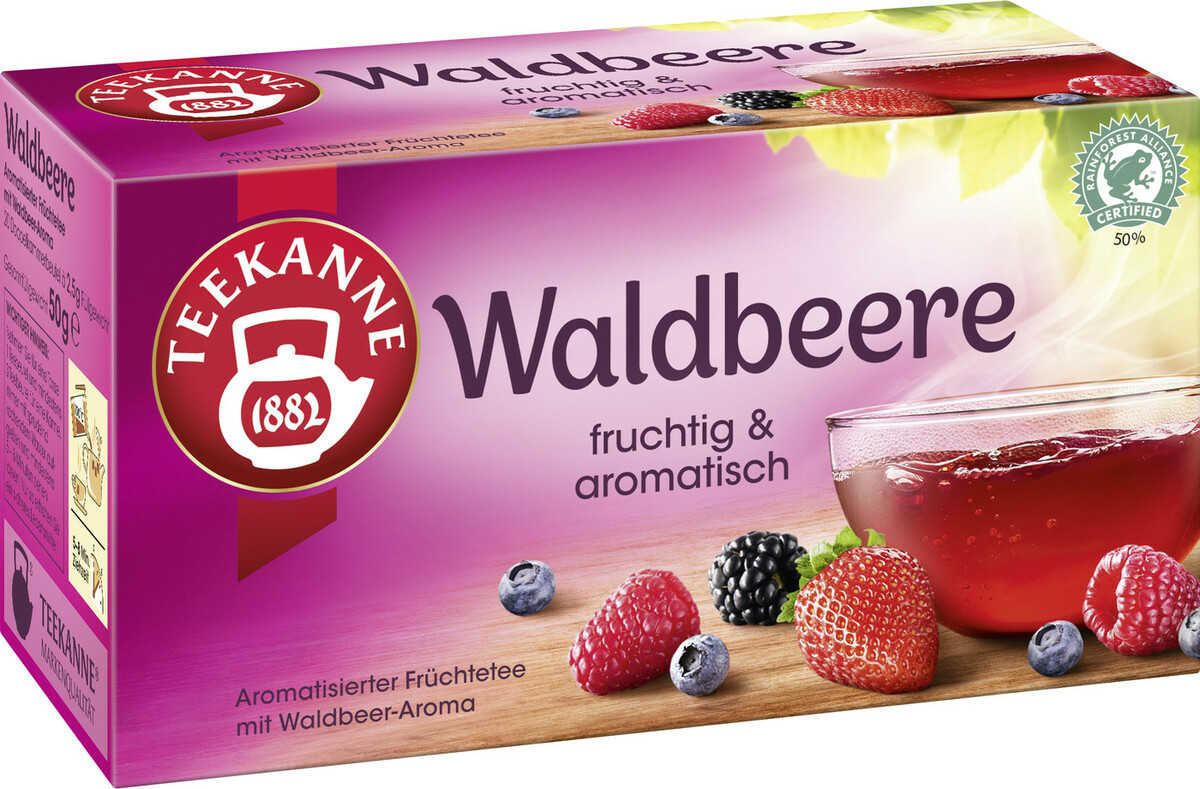 Bild 1 von Teekanne Waldbeere 20ST 50G