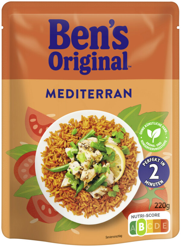 Bild 1 von Ben's Original Express Reis Mediterran 220G