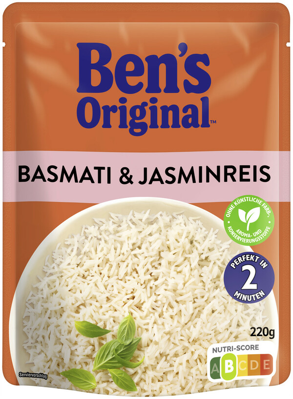 Bild 1 von Ben's Original Express Basmati & Jasminreis 220G