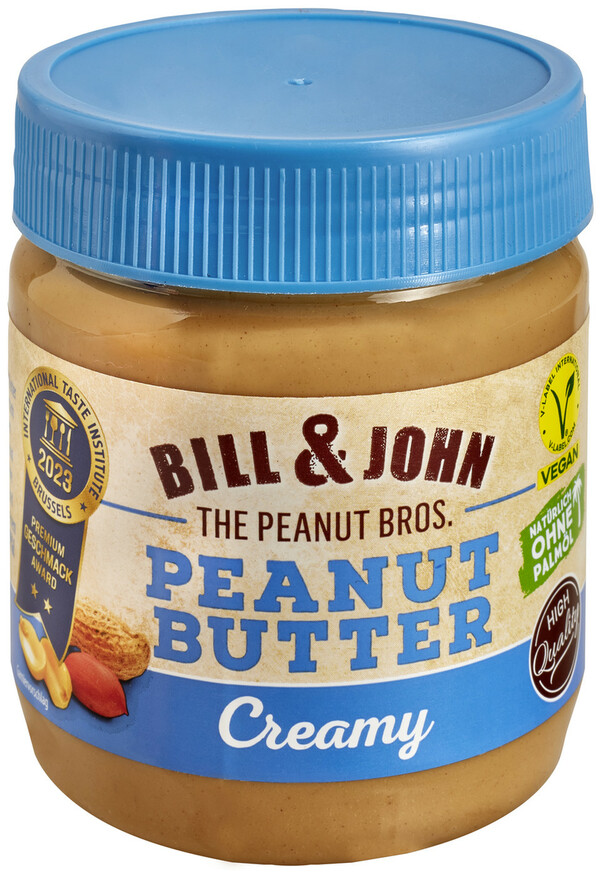 Bild 1 von Bill & John Peanut Butter Creamy 350G