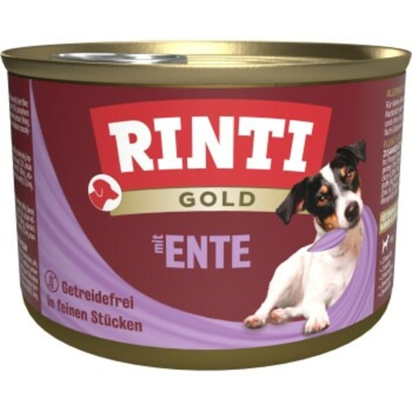 Bild 1 von RINTI Gold Adult Ente 12x185 g