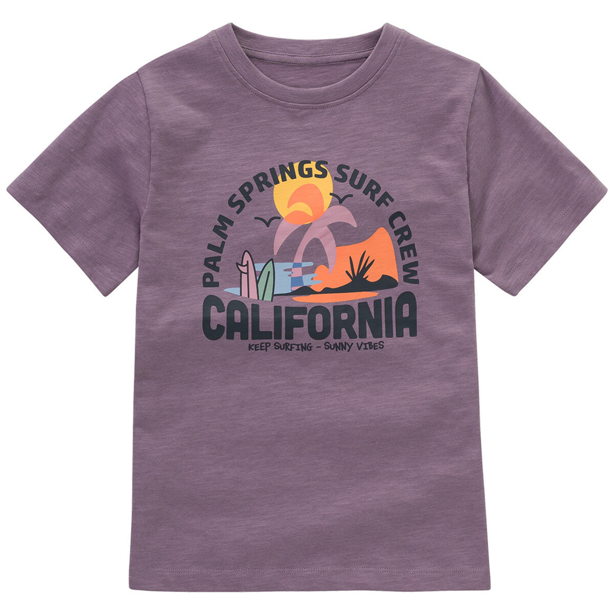 Bild 1 von Jungen T-Shirt mit großem Surfer-Print LILA