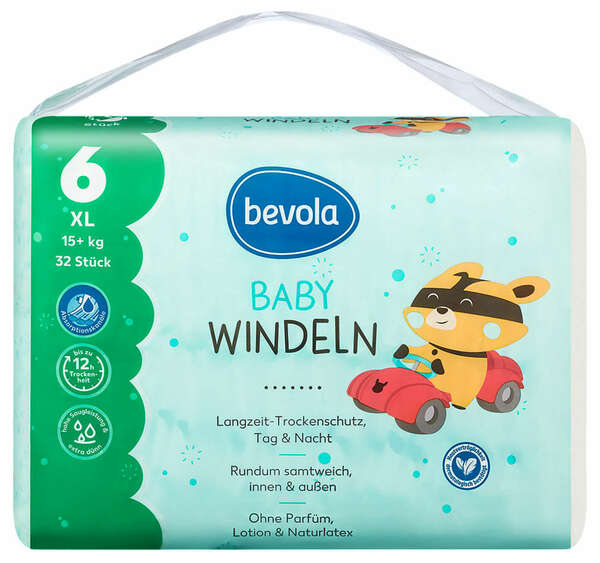 Bild 1 von BEVOLA® Baby-Windeln