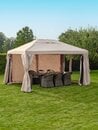 Bild 4 von Pavillon OURENSE B3xL4xH2,76m beige