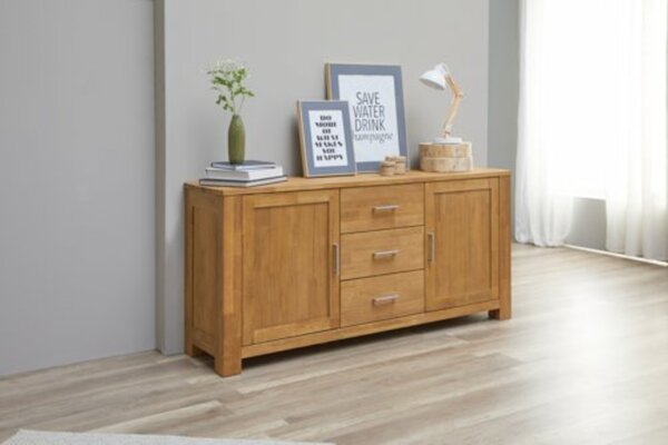 Bild 2 von Anrichte OLDE 2 Türen 3 Schubladen Eiche