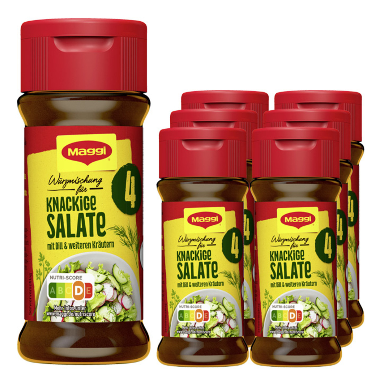 Bild 1 von Maggi Würzmischung 4 - Knackige Salate 8x60G